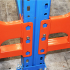 Sistem Racking Palet Oranye Abu-abu Biru Kuat Dengan Ketebalan Balok 2.0-2.5mm