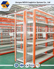Library Warehouse Medium Duty Shelving 200 - 500 Kg Beban Berat Dengan Panel Baja
