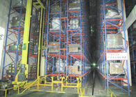 Roller Conveyor ASRS Pallet Racking 1.6m Tinggi 600kg 1800kg Kapasitas Pemuatan