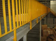 Struktur Baja Gudang Loft Rack Multi Level Stairs Deck Lantai Mezzanine
