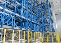 Sistem Penyimpanan &amp; Pengambilan Otomatis (Asrs) Stacker Crane Steel Rack Pallet Warehouse
