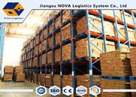 Drive High Density ISO9001 Dalam Pallet Racking untuk Cold Storage Warehouse