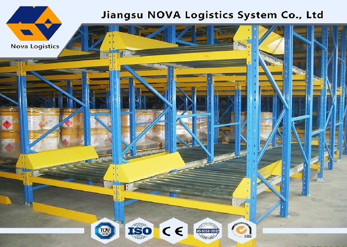 Q235B Sistem Galvanis Pallet Racking Untuk Gudang Logistik